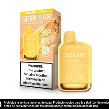 Imagen del producto Geek Bar Pineapple Lime 1500 Puffs Meloso Mini