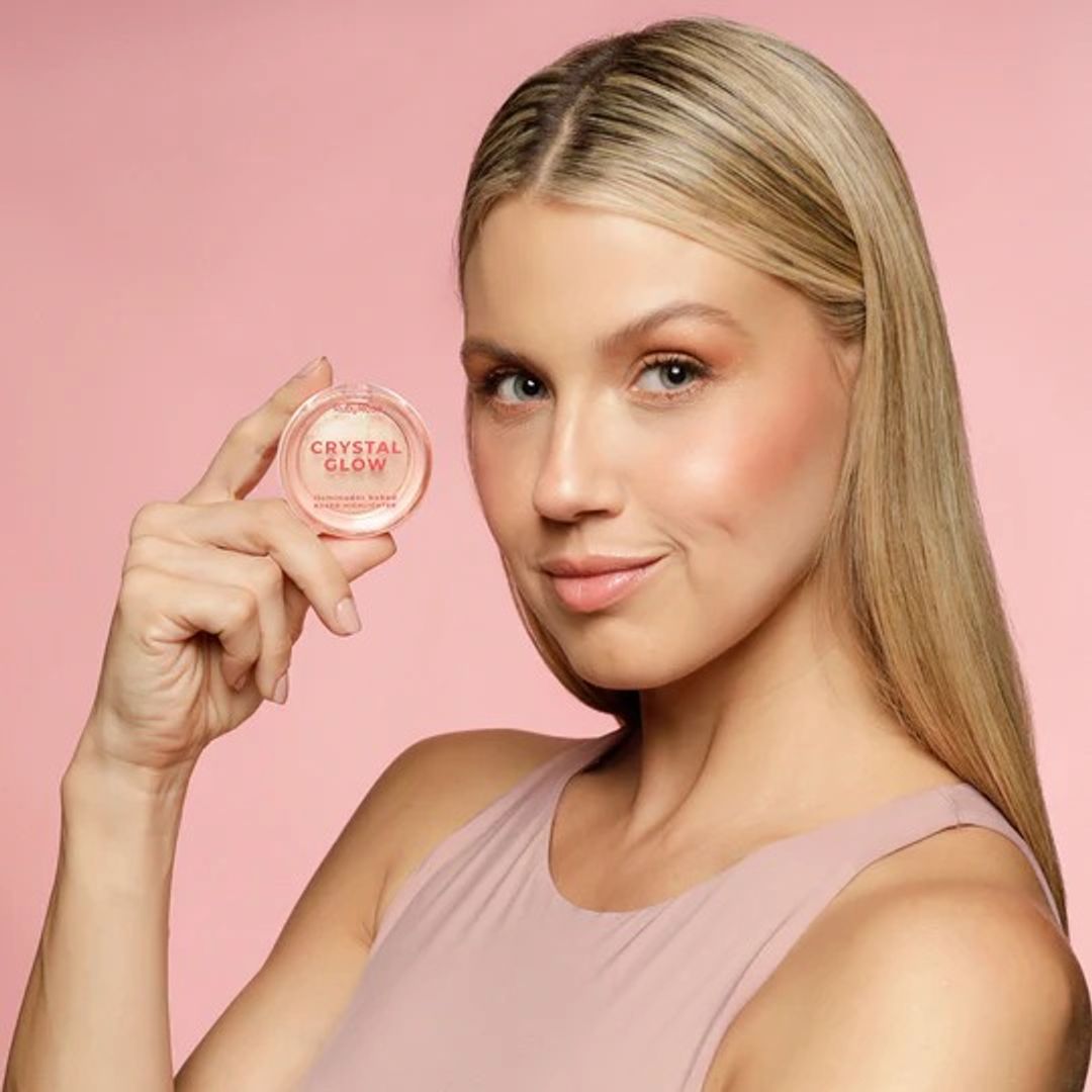 Iluminador Compacto Crystal Glow