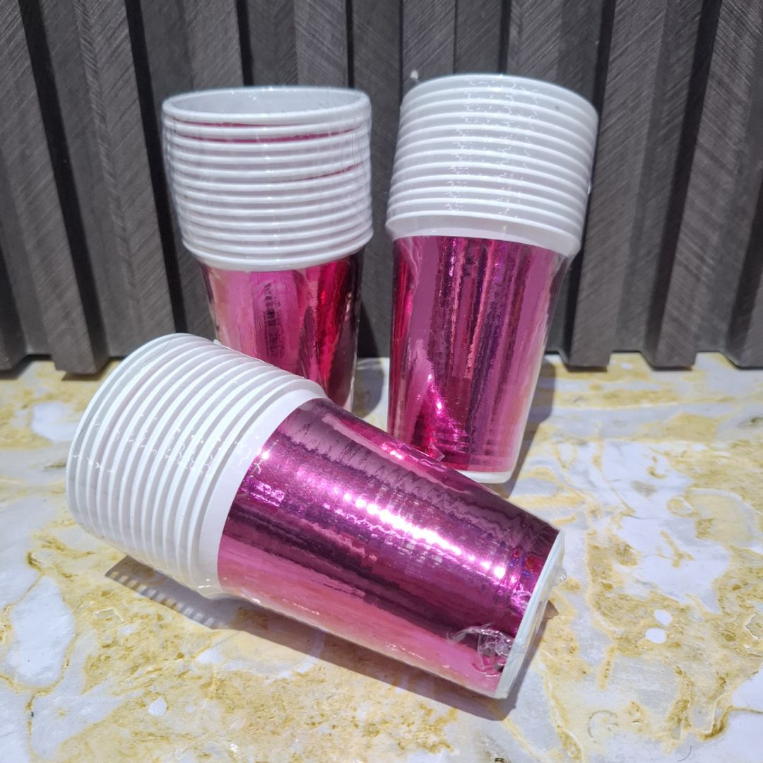 VASO X12 UND FUCSIA LUJO