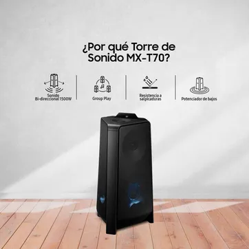 TORRE SAMSUNG 1700W LED BLUETOOTH - imagen 5