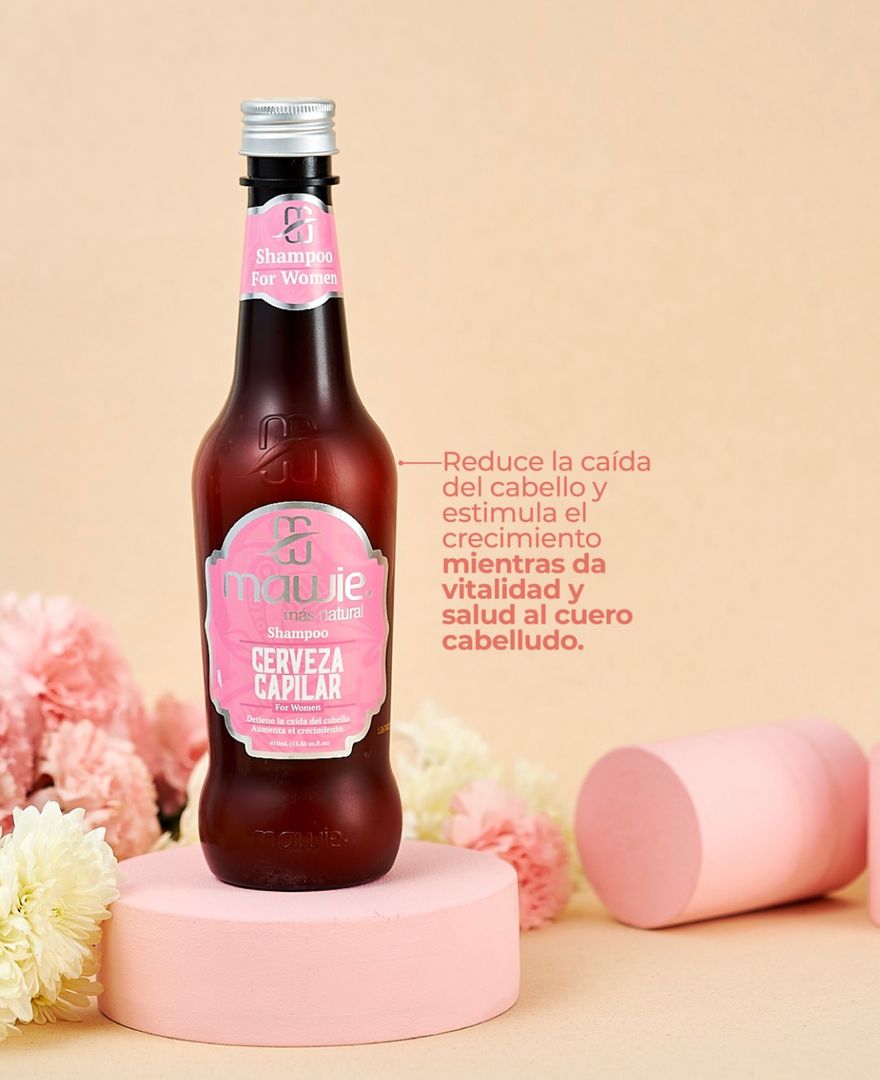 Shampoo cerveza for women 410 ml 