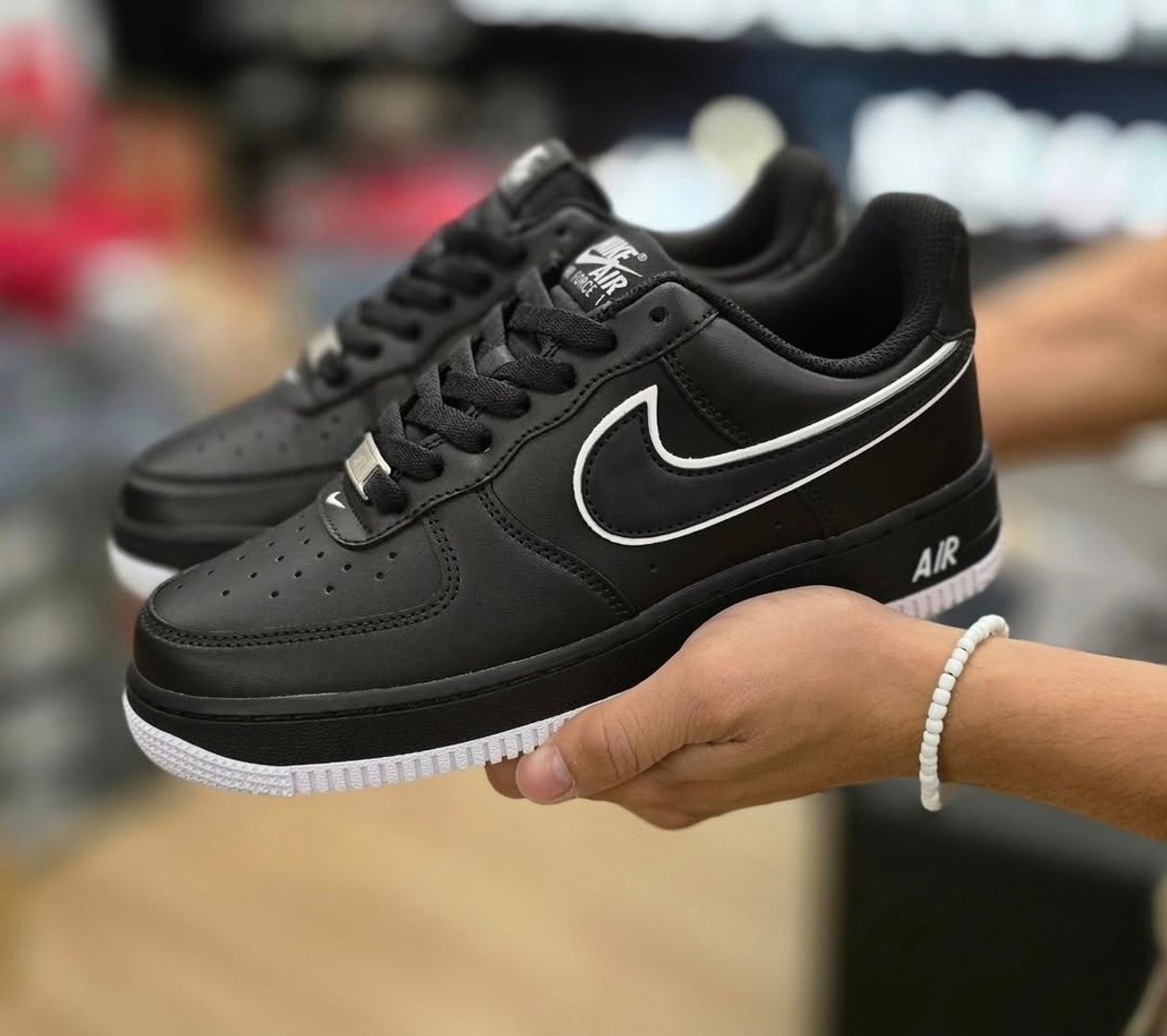 Nike AF1 Black White 