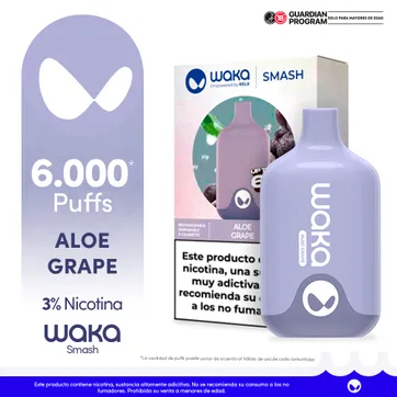 WAKA Smash 6,000 PUFF - imagen 1