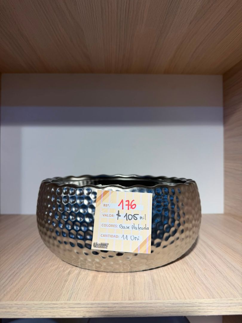 BASE BOWL PLATA TALLADA
