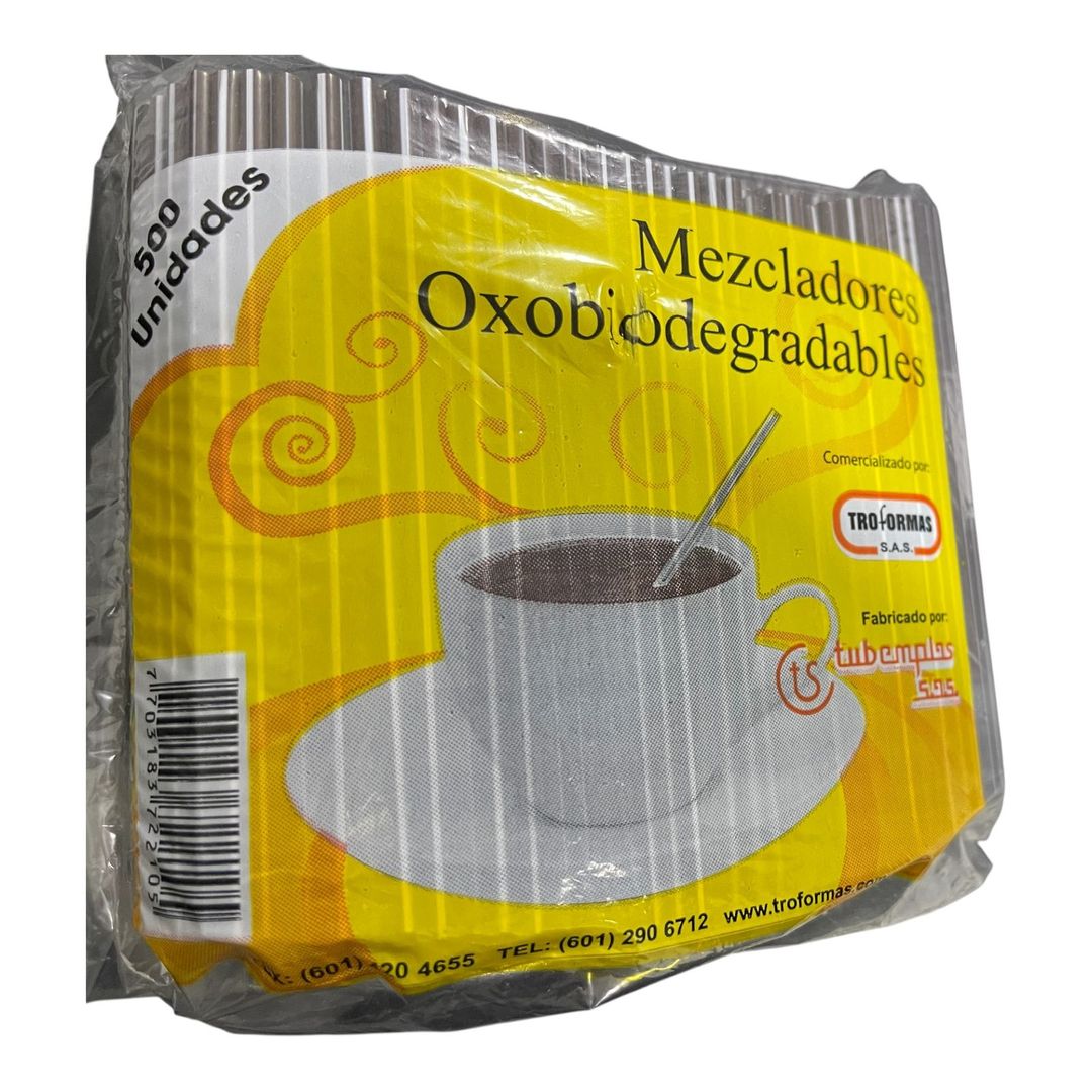 C. MEZCLADOR OXOBIODEGRADABLE X 500 UNIDADES 