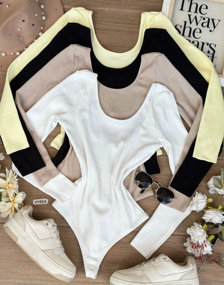 BODY HILO CUELLO REDONDO VY854