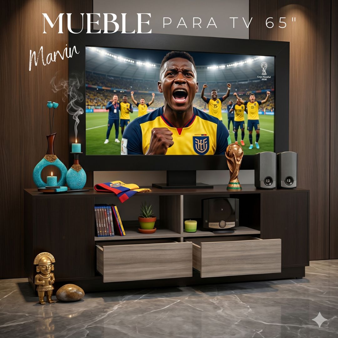 Muebles para TV - Mundial 2026 Escoge tu modelo, luego Clic en Agregar al Carrito