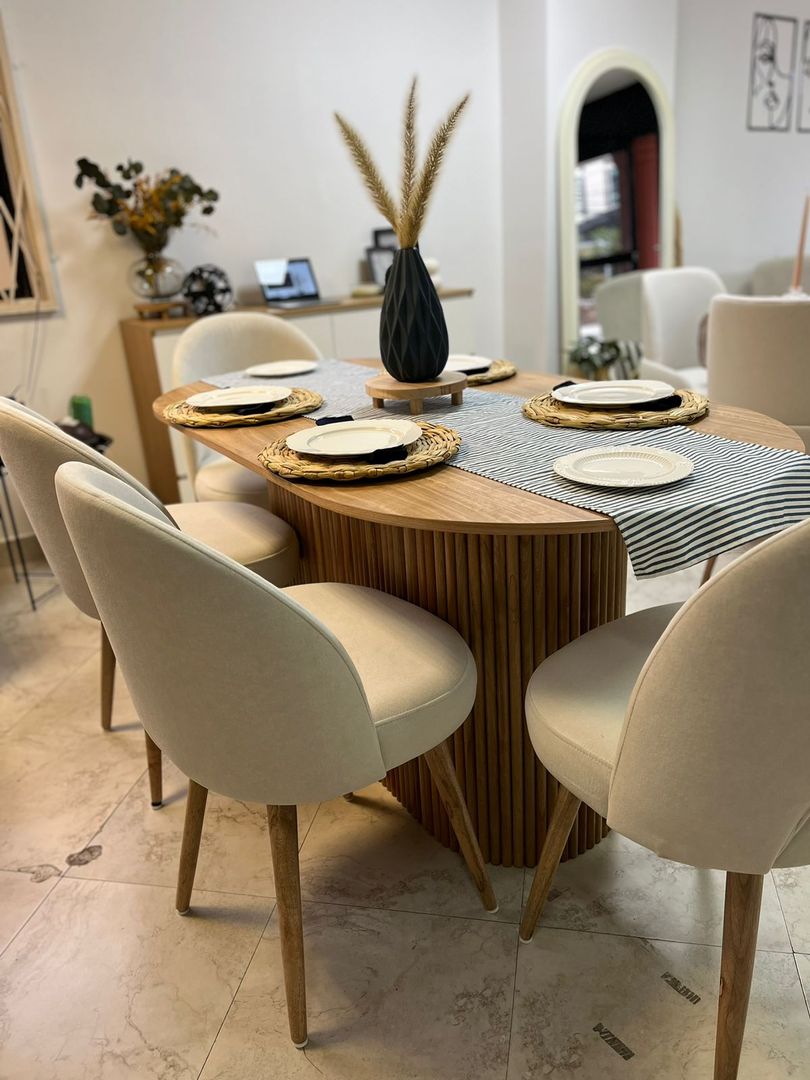 Juego de Comedor Ovalo