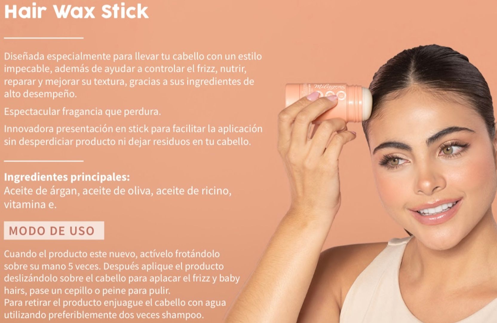 HAIR WAX STICK