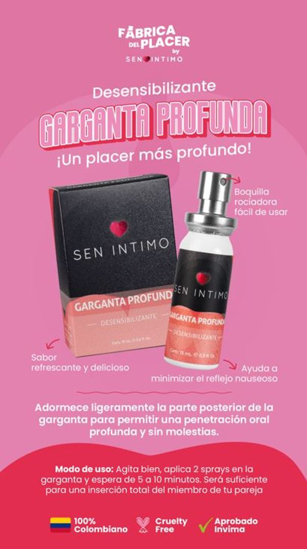 LUB GARGANTA PROFUNDA SEN INTIMO