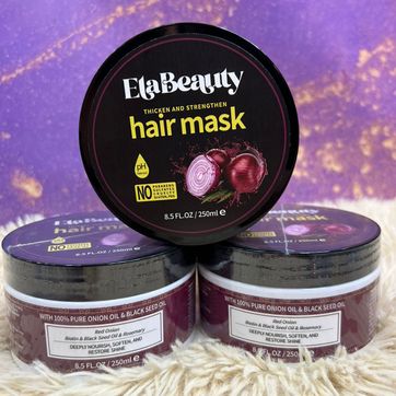 Imagen del producto Mascarilla Capilar de Cebolla Ela Beauty 