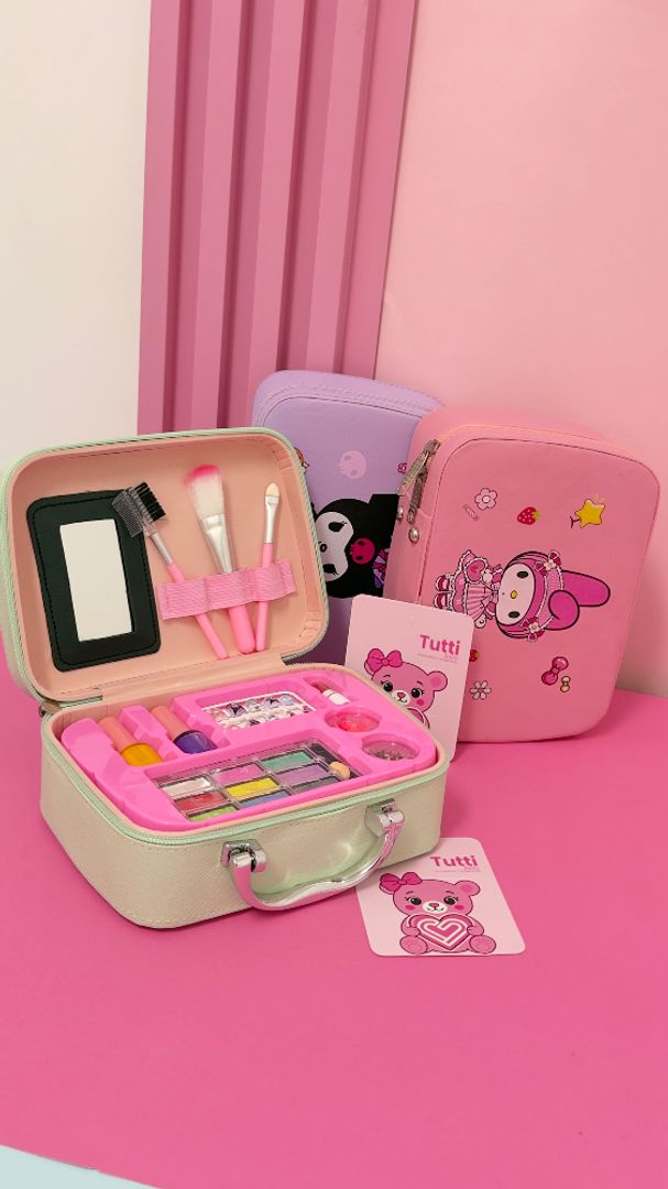 BAÚL PERSONAJES MAKEUP MAQUILLAJE INFANTIL 