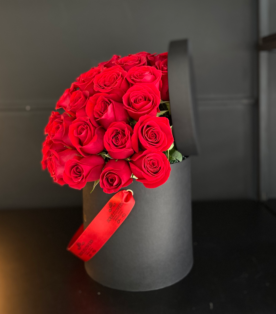 CAJA REDONDA HONGO MEDIO