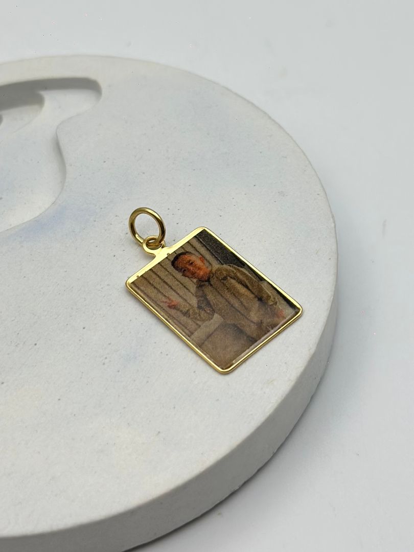 Dije placa personalizado 