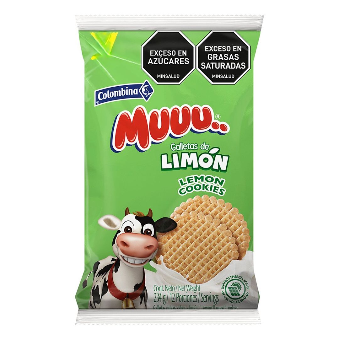 GALLETA MUU LIMON*18