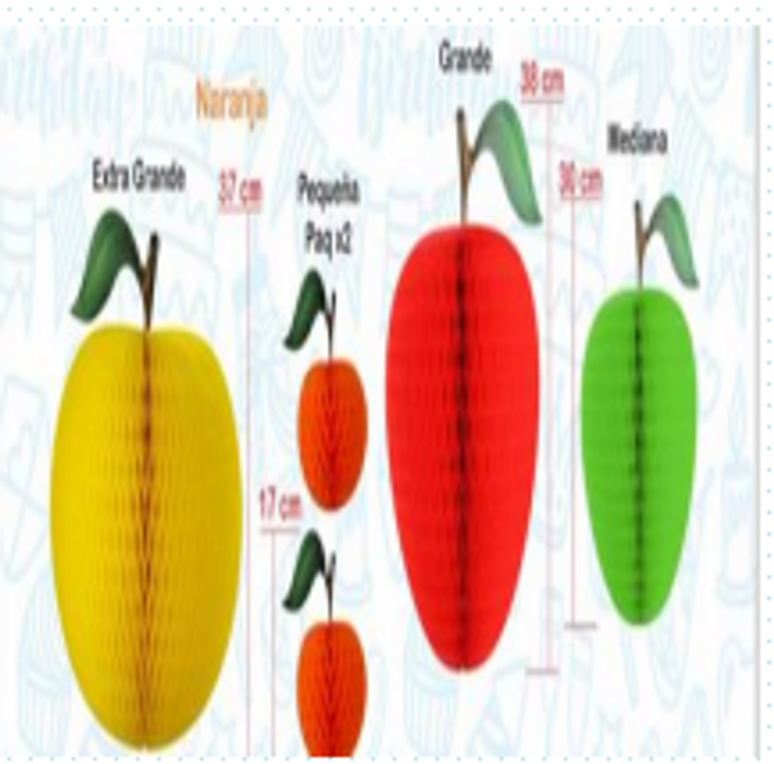 FRUTA PLEGABLE MEDIANA