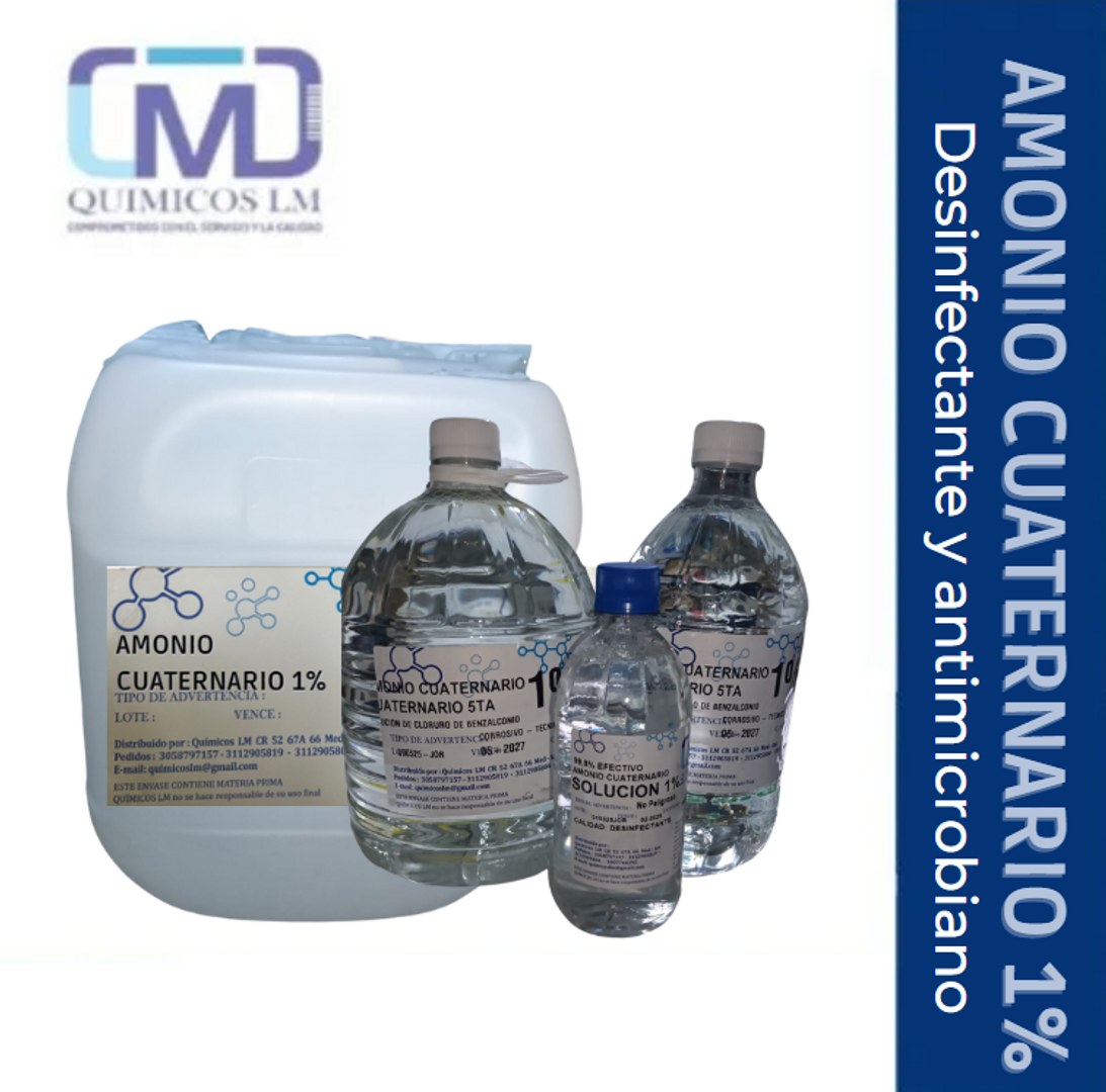 SLN AMONIO CUATERNARIO 1%