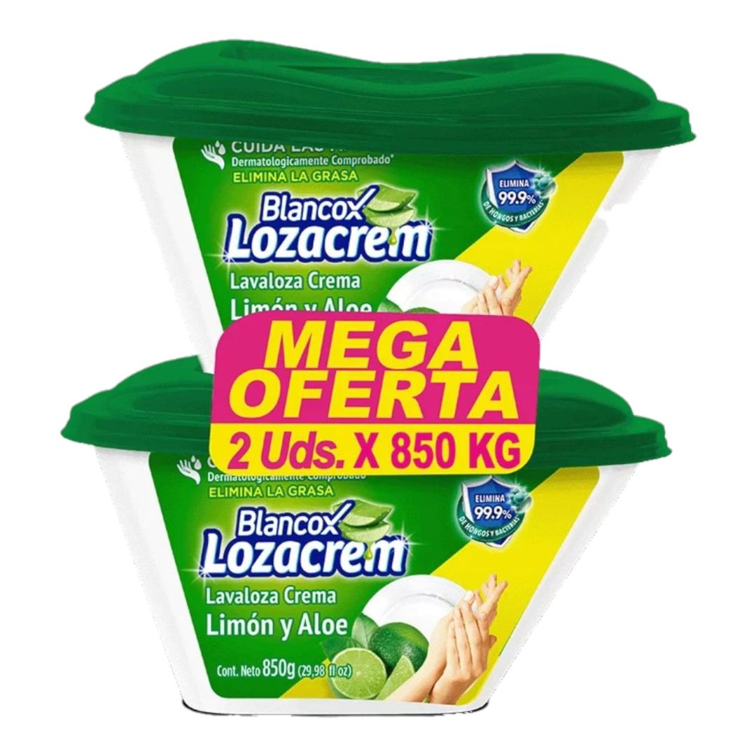   O.   AHORRA PACK LOZACREM LIMON X 850 GR X 2 UND 
