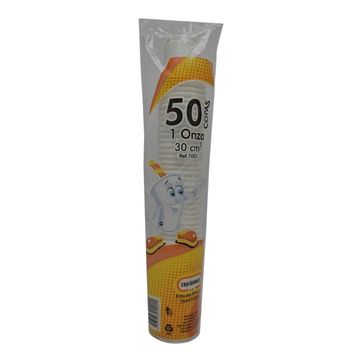 Imagen del producto      B. COPA 1 OZ TRASLUCIDO PAQ X 50 UND 