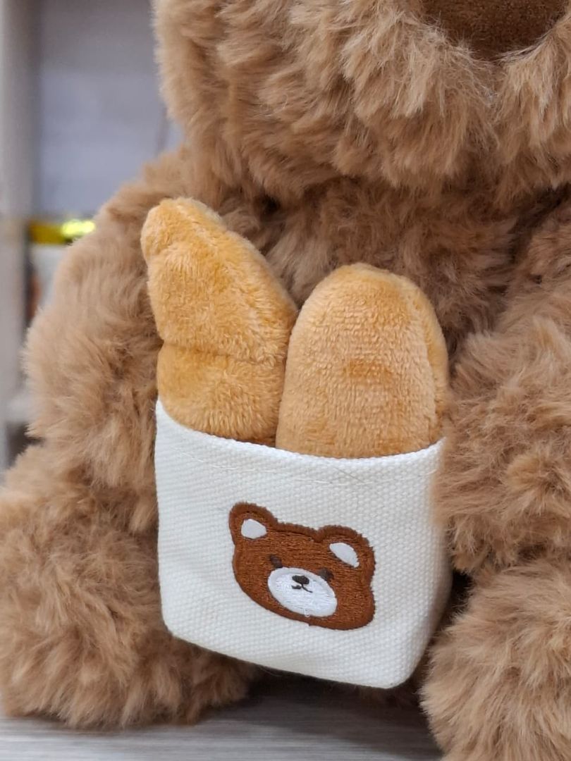 PELUCHE OSO COCINERO  23CM