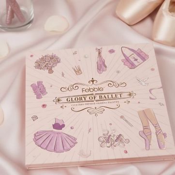 PALETA DE SOMBRAS “GLORY OF BALLET” — FEBBLE - imagen 1