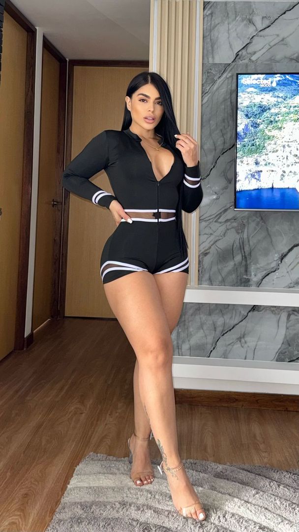 Enterizo corto suplex