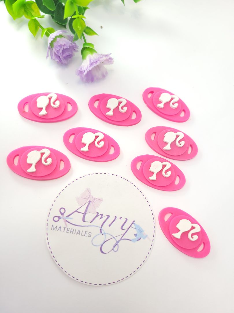 Silueta 3cm fucsia barbie 