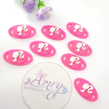 Silueta 3cm fucsia barbie  - imagen 1