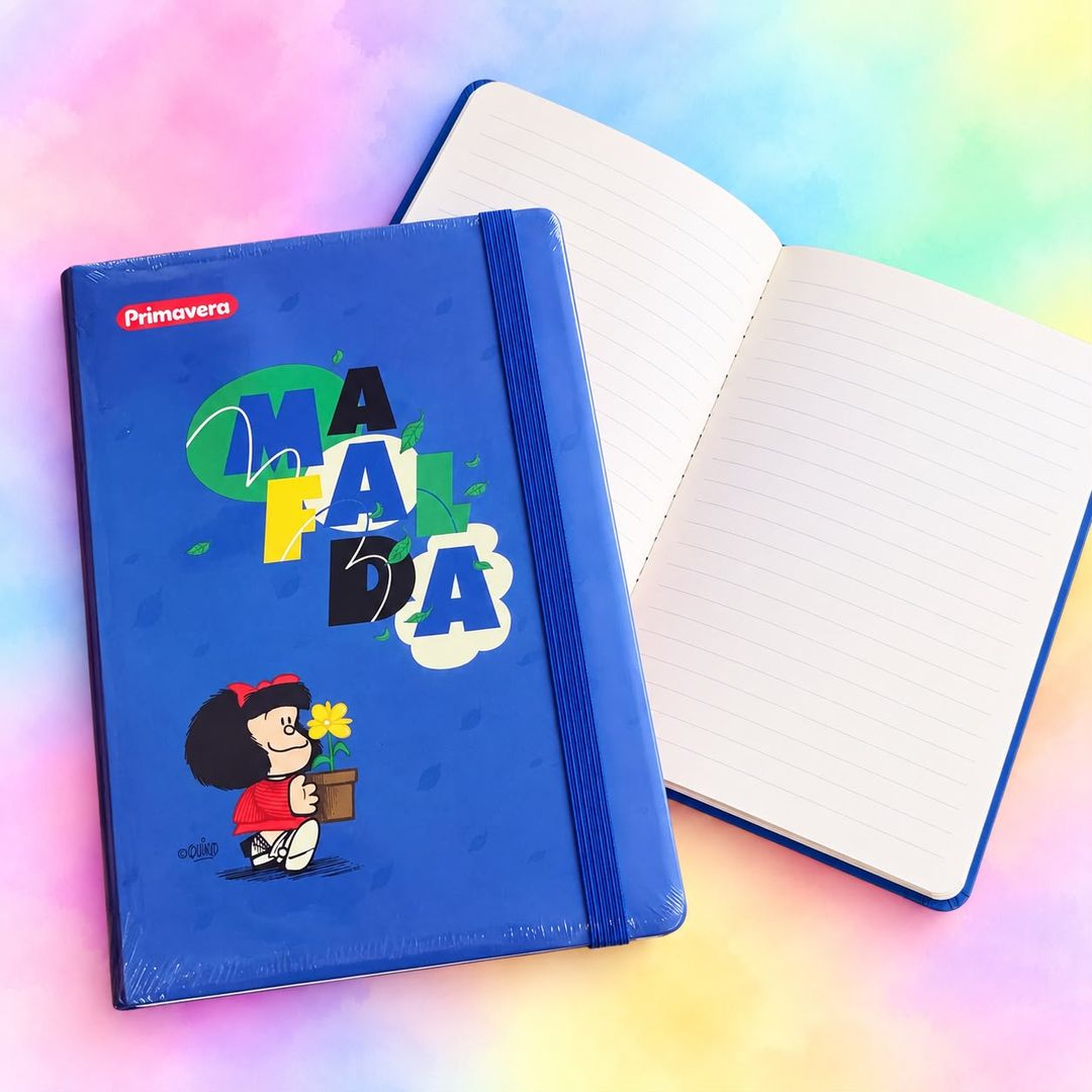 Sketch Book Mafalda Hojas Rayadas