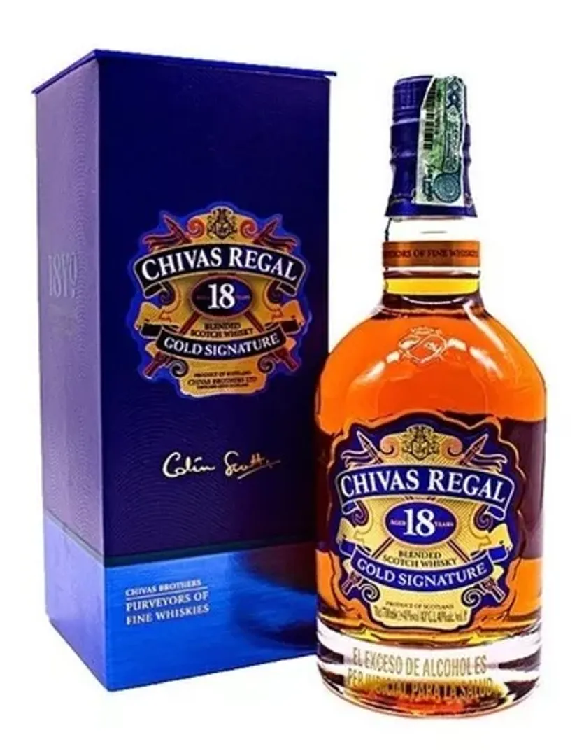 Chivas 18 años Botella