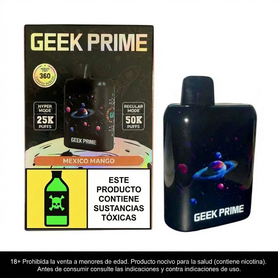 Geek Bar Mexico Mango 50.000 Puffs Prime