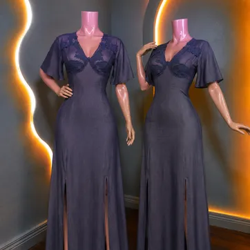 VESTIDO CON MANGA - imagen 1