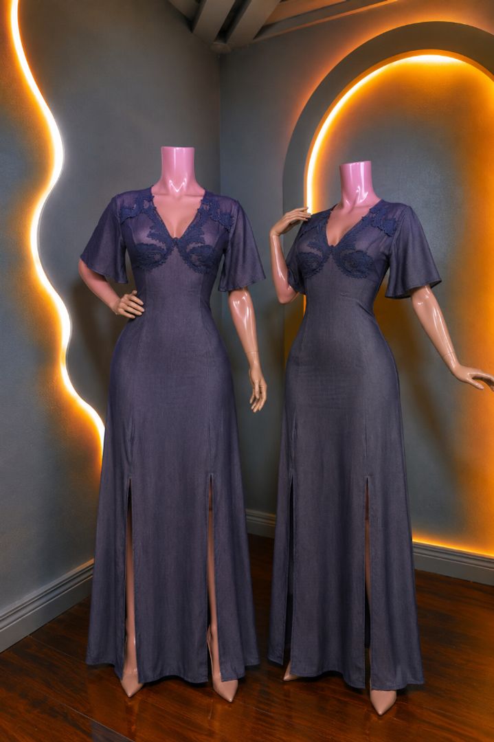 VESTIDO CON MANGA