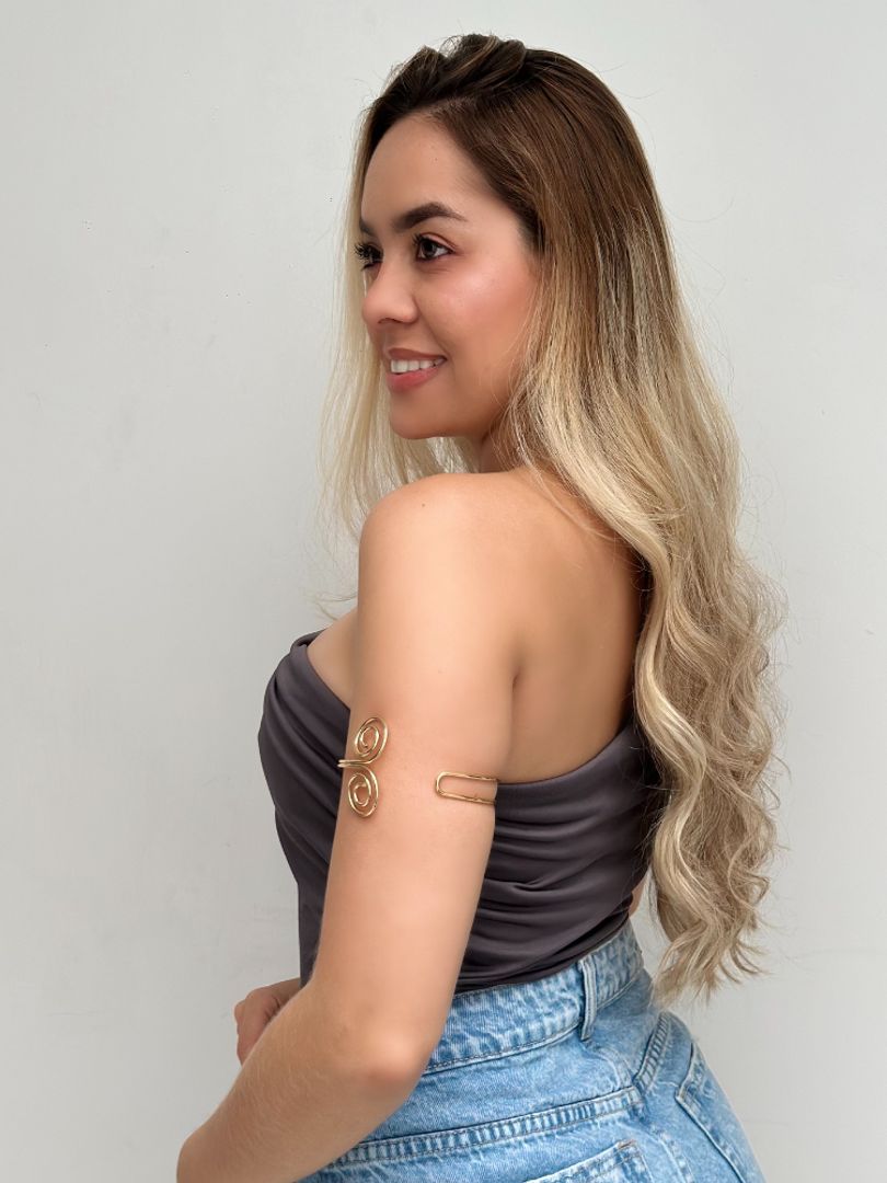 Brazalete doble remolino 