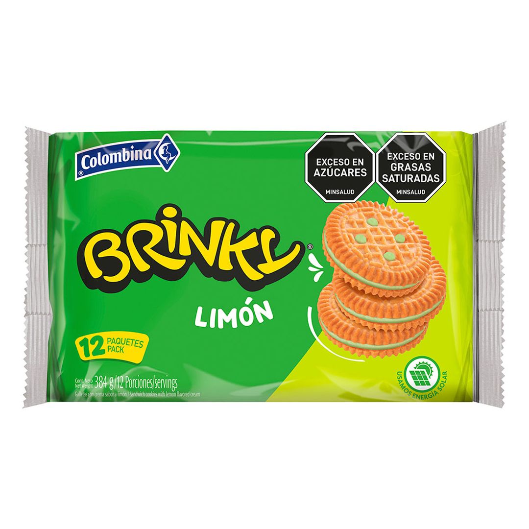 GALLETAS BRINKY LIMON*12*4