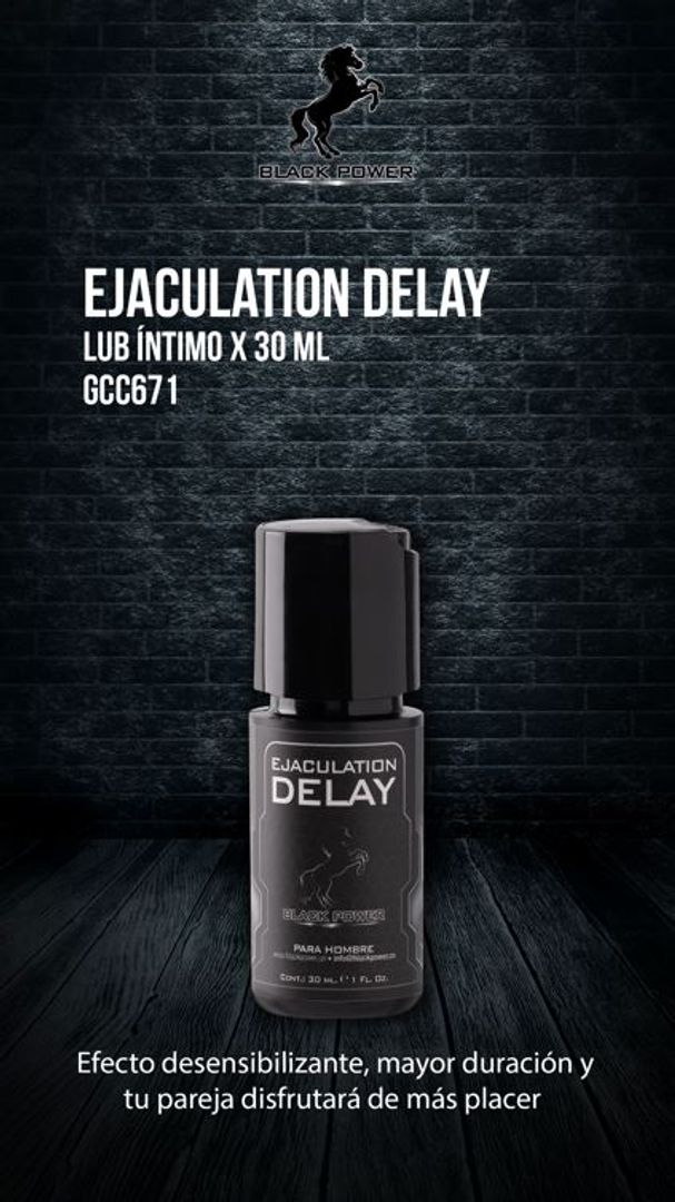 RETARDANTE EN GEL GRANDE BLACK POWER