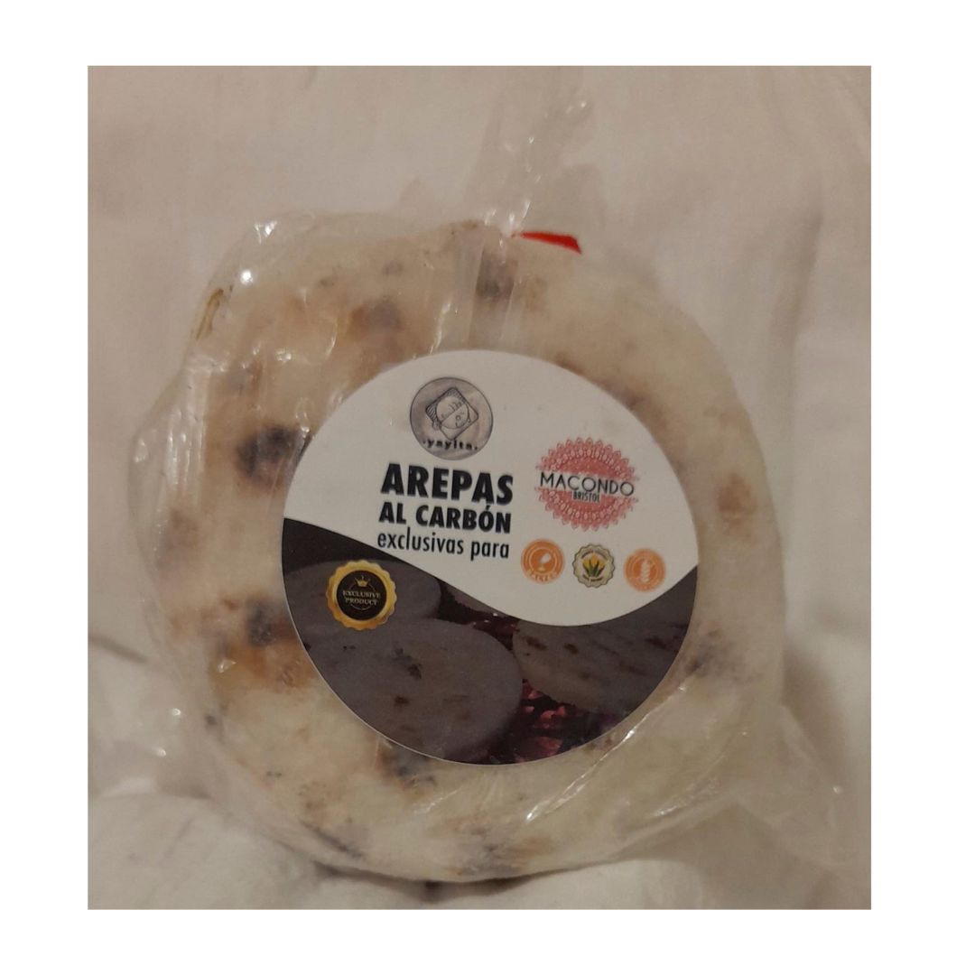 Arepas Artesanales Redondas con Queso 5 unidades