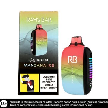 Imagen del producto Rams Bar Manzana Ice 30.000 Puffs