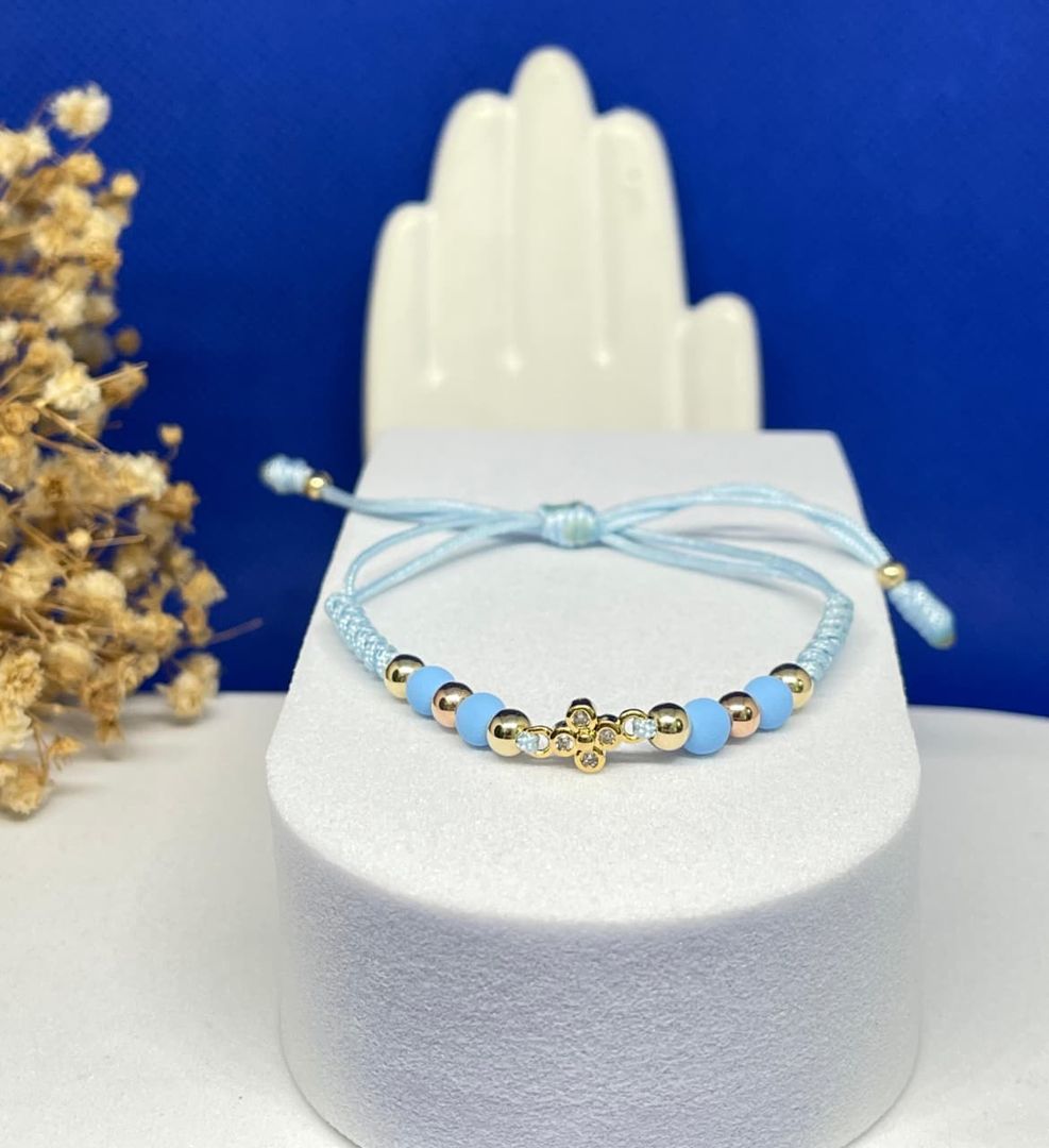 Pulsera van cleef mini cristal balin 4mm liso