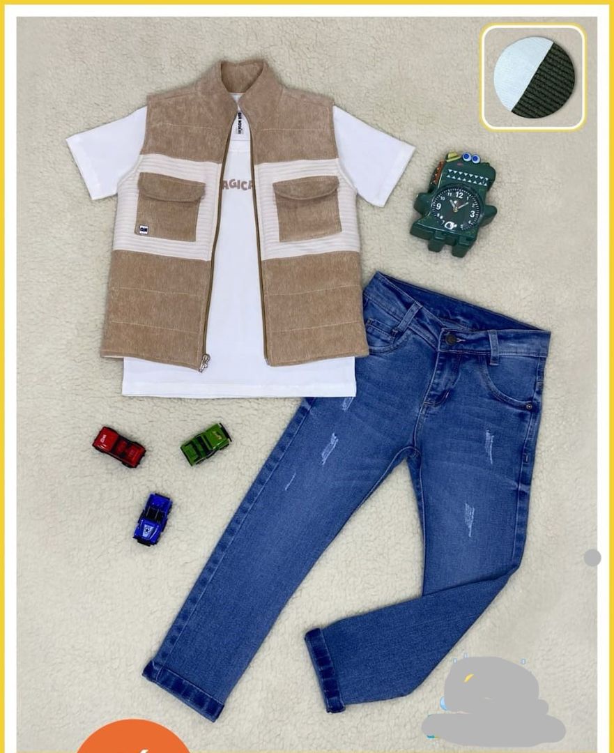 Conjunto tres piezas para niño