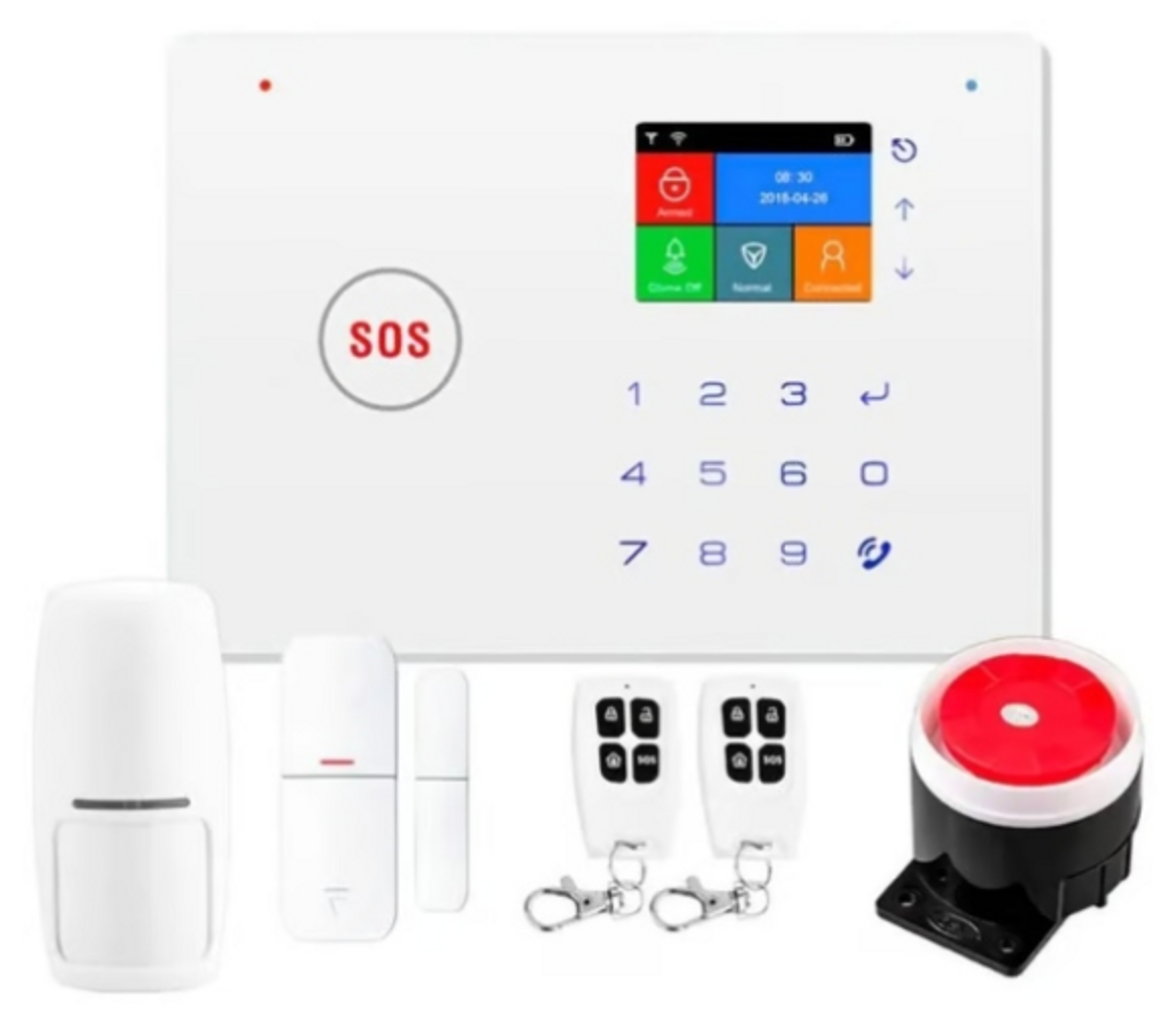 KIT ALARMA WIFI-GSM APP TUYA 169-1