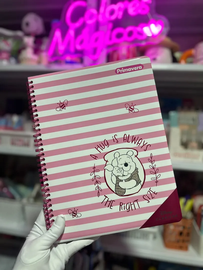 Cuaderno pasta dura Pooh