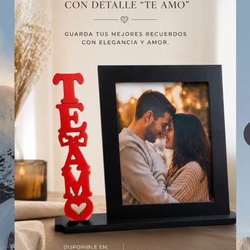 Imagen del producto Marco Te Amo Mesa