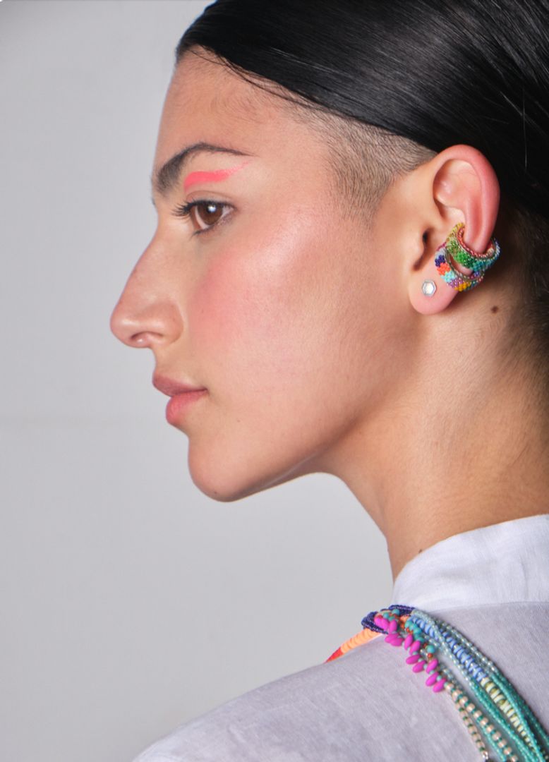 MINI SILVER CUP CONE STUDS