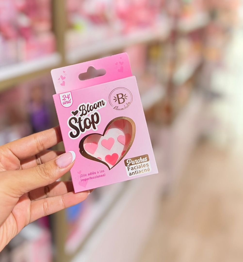 Parches anti acné corazones Bloomshell