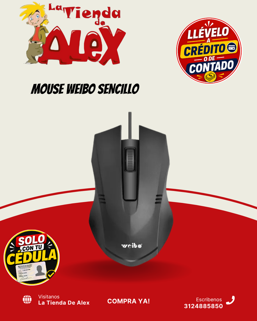 MOUSE WEIBO SENCILLO 