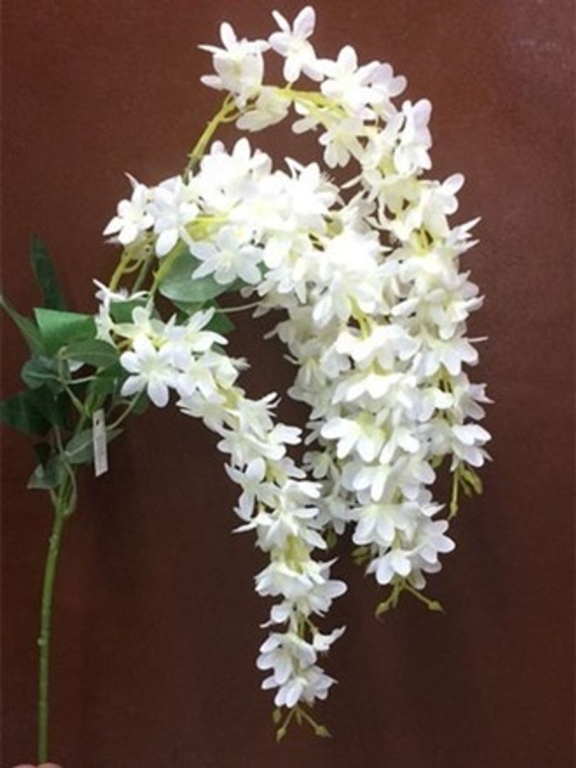 Flores wisterias 5 ramas 67CM LARGO