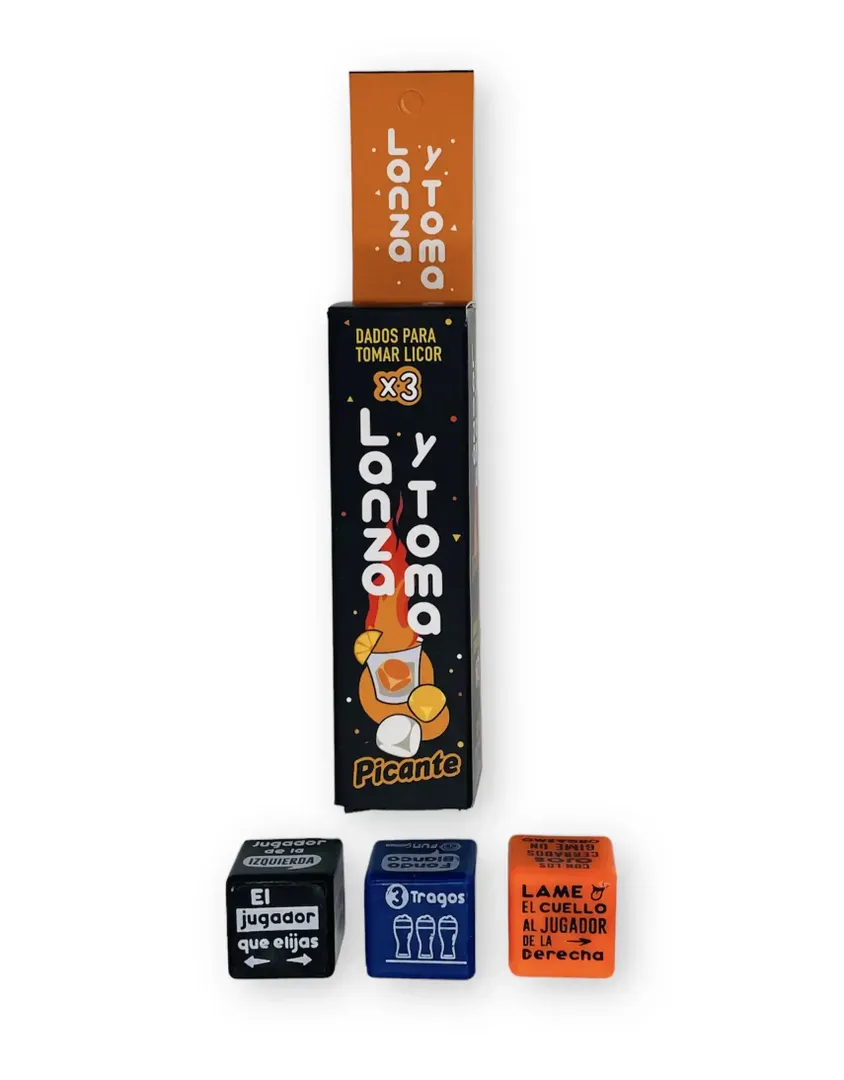 DADOS PARA TOMAR LICOR PICANTE 