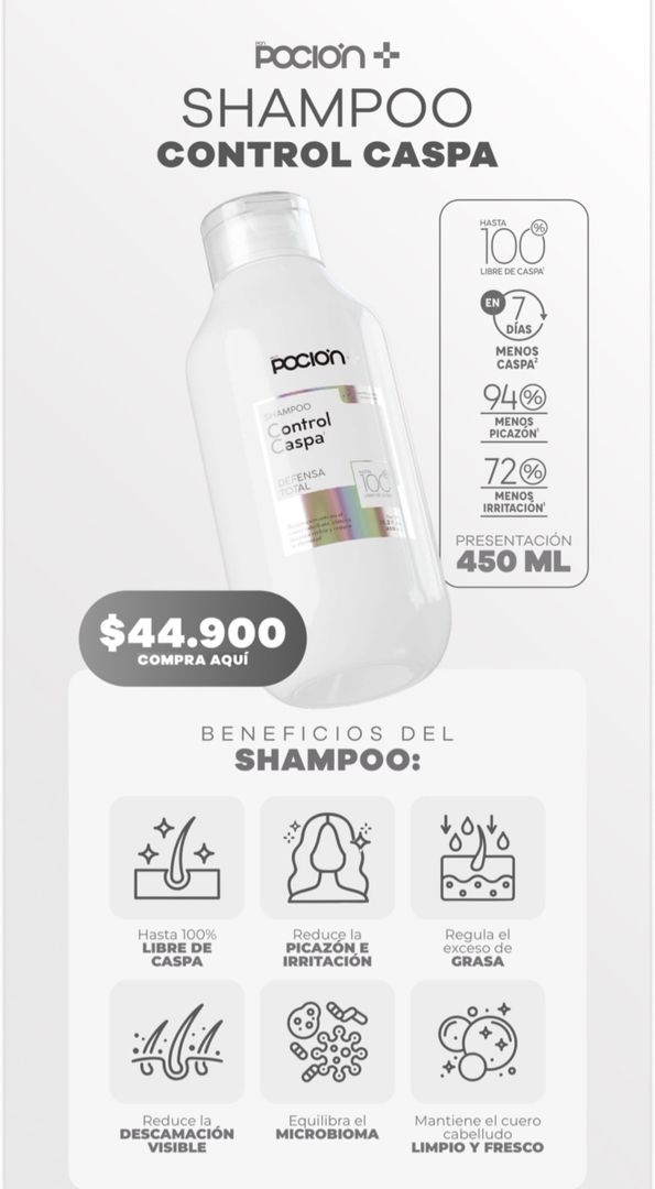 Shampoo control caspa 