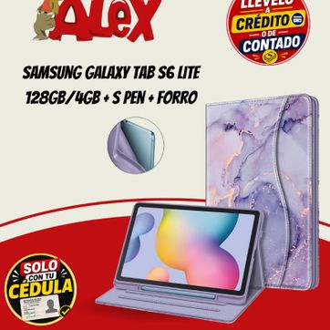 Imagen del producto Samsung Galaxy Tab S6 Lite 128GB/4GB + S Pen + Forro